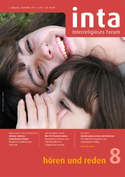 Titelbild INTA Nr. 8 „Hören und reden“